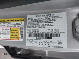 2016 Ford Fusion SE z VIN 3FA6P0H73GR144942, wystawiony jako IAAI lot #42770565 z przebiegiem 42 986 mil mil oraz . Historia ofert i sprzedaży dostępna na DreamBid. Obrazek 9.