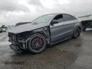 2018 Mercedes-Benz GLE 63 S AMG with VIN 4JGED7FB2JA116058, listed as a Copart auction lot 58478445 with 67,749 mi miles and Salvage title. Bid and sale history available at DreamBid. Image 1.