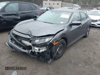 2020 Honda Civic Sedan LX with VIN 2HGFC2F63LH574540, listed as a IAAI auction lot 40927929 with 91,138 mi miles. Bid and sale history available at carsss.com. Image 6.