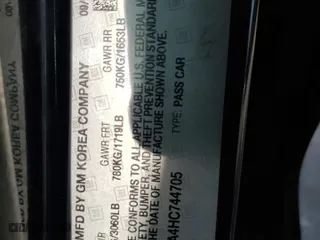 2017 Chevrolet Spark LS with VIN KL8CB6SA4HC744705, listed as a Copart auction lot 65085944 with 201,030 mi miles and Salvage Title. Bid and sale history available at carsss.com. Image 14.