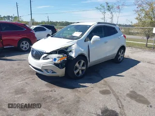 2014 Buick Encore Leather with VIN KL4CJCSB0EB566644, listed as a IAAI auction lot 41877546 with 66,113 mi miles. Bid and sale history available at carsss.com. Image 17.