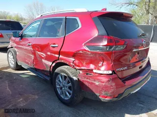 2018 Nissan Rogue S with VIN 5N1AT2MT8JC719519, listed as a IAAI auction lot 41983068 with 123,569 mi miles. Bid and sale history available at carsss.com. Image 3.