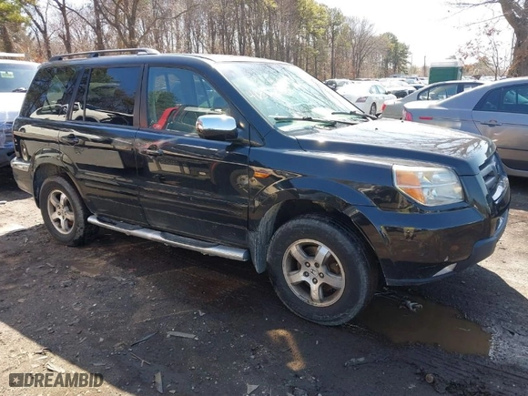 2008 Honda Pilot SE with VIN 5FNYF18338B000366, listed as a IAAI auction lot 41857228 with 217,246 mi miles. Bid and sale history available at carsss.com. Image 1.
