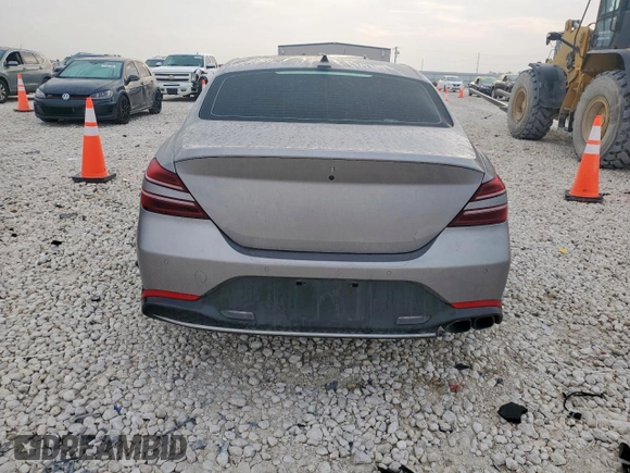 2022 Genesis G70 2.0T z VIN KMTG34TA3NU091204, wystawiony jako Copart lot #57073325 z przebiegiem 62 529 mil mil oraz Szkoda całkowita • Salvage title. Historia ofert i sprzedaży dostępna na DreamBid. Obrazek 6.