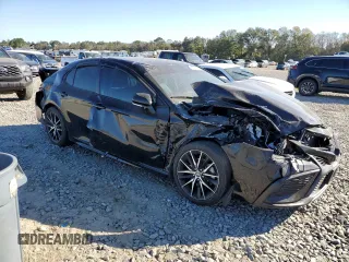 2022 Toyota Camry SE with VIN 4T1T11AK2NU044707, listed as a Copart auction lot 76313164 with 21,938 mi miles and Salvage Title. Bid and sale history available at DreamBid. Image 4.