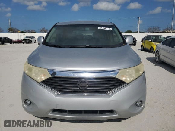 2012 Nissan Quest SL with VIN JN8AE2KP8C9045378, listed as a Copart auction lot 54487715 with 181,648 mi miles and Salvage Title. Bid and sale history available at carsss.com. Image 5.