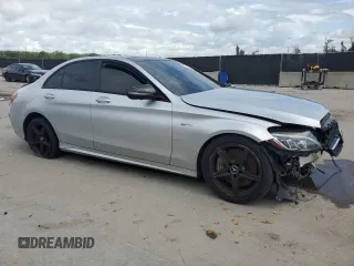 2017 Mercedes-Benz C 43 AMG z VIN 55SWF6EBXHU183022, wystawiony jako Copart lot #63044555 z przebiegiem 115 191 mil mil oraz Czysty tytuł • Clean title. Historia ofert i sprzedaży dostępna na DreamBid. Obrazek 4.