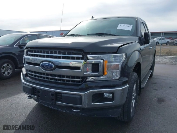 2019 Ford F-150 XL with VIN 1FTFX1E53KKC69293, listed as a IAAI auction lot 41624442 with 60,874 mi miles. Bid and sale history available at carsss.com. Image 6.
