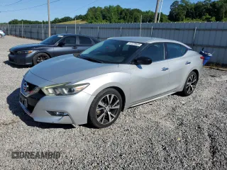 2016 Nissan Maxima S with VIN 1N4AA6AP6GC394148, listed as a Copart auction lot 57378635 with 129,799 mi miles and Salvage title. Bid and sale history available at DreamBid. Image 1.
