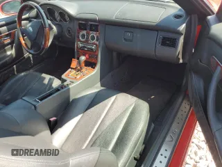 2002 Mercedes-Benz SLK-Class 3.2L with VIN WDBKK65F92F270653, listed as a Copart auction lot 51213975 with 29,772 mi miles and Salvage Title. Bid and sale history available at carsss.com. Image 8.