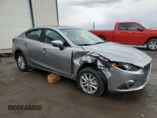 2015 Mazda 3 i Grand Touring z VIN JM1BM1W76F1239689, wystawiony jako Copart lot #55343985 z przebiegiem 14 789 mil mil oraz Szkoda całkowita • Salvage title. Historia ofert i sprzedaży dostępna na DreamBid. Obrazek 4.