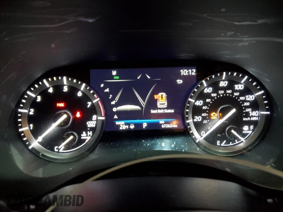 2021 Toyota Highlander XLE with VIN 5TDHZRBHXMS554620, listed as a Copart auction lot 45328635 with 67,262 mi miles and Salvage title. Bid and sale history available at DreamBid. Image 9.