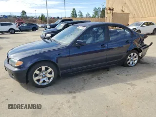 2003 BMW 3 Series 325i with VIN WBAEV33453PD57063, listed as a Copart auction lot 48231335 with 221,618 mi miles and Salvage title. Bid and sale history available at DreamBid. Image 1.