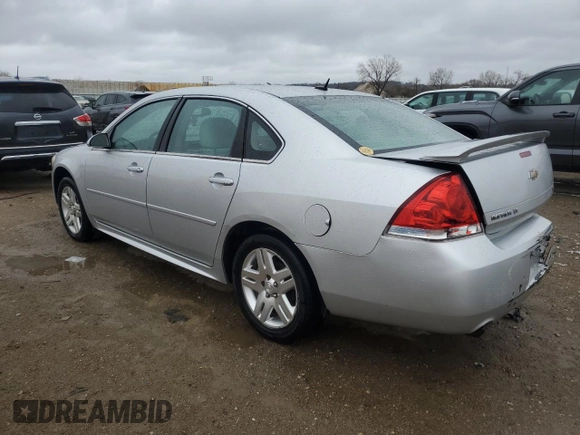 2013 Chevrolet Impala LT with VIN 2G1WG5E39D1210170, listed as a Copart auction lot 49642915 with 138,969 mi miles and Salvage Title. Bid and sale history available at DreamBid. Image 2.
