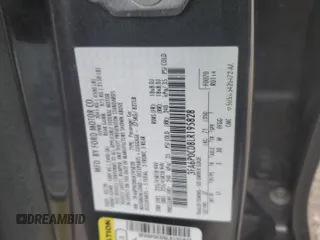 2020 Ford Fusion SEL with VIN 3FA6P0CD8LR195828, listed as a Copart auction lot 55522305 with 163,959 mi miles and Salvage title. Bid and sale history available at DreamBid. Image 12.