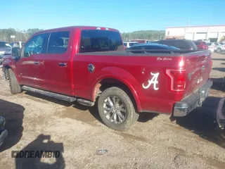 2015 Ford F-150 XL with VIN 1FTEW1CG9FKF11626, listed as a IAAI auction lot 41202217 with 125,677 mi miles. Bid and sale history available at carsss.com. Image 3.
