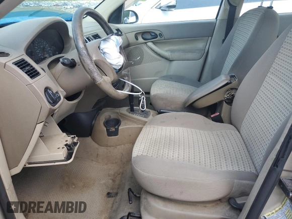 2006 Ford Focus S z VIN 1FAFP34N46W154378, wystawiony jako Copart lot #58422605 z przebiegiem Nie podano mil oraz Szkoda całkowita • Salvage title. Historia ofert i sprzedaży dostępna na DreamBid. Obrazek 7.