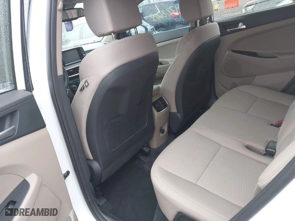2019 Hyundai Tucson SEL with VIN KM8J33AL2KU991344, listed as a IAAI auction lot 41722608 with 56,185 mi miles. Bid and sale history available at carsss.com. Image 8.