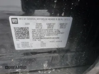 2024 Chevrolet Blazer RS with VIN 3GNKBKRS4RS181104, listed as a Copart auction lot 44614225 with 10,494 mi miles and Salvage title. Bid and sale history available at DreamBid. Image 15.
