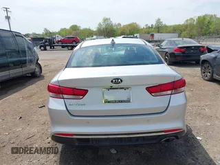 2018 Kia Optima LX with VIN 5XXGT4L37JG260818, listed as a IAAI auction lot 42114545 with 104,688 mi miles and . Bid and sale history available at carsss.com. Image 16.