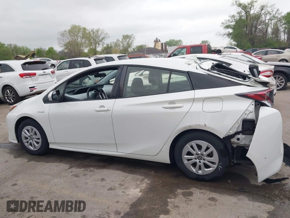 2017 Toyota Prius Two with VIN JTDKBRFUXH3036063, listed as a IAAI auction lot 42036676 with 202,873 mi miles. Bid and sale history available at carsss.com. Image 14.