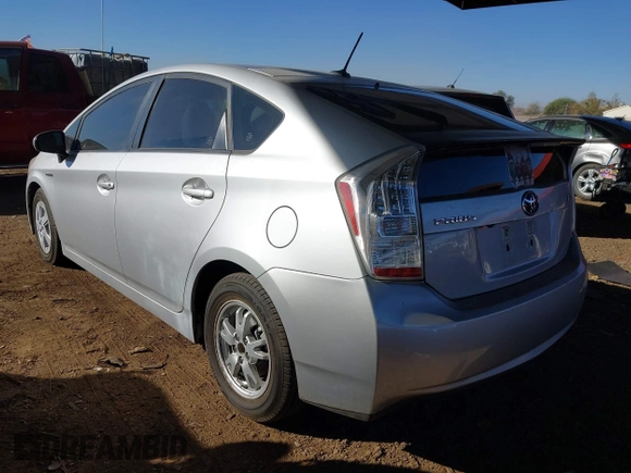 2011 Toyota Prius I with VIN JTDKN3DU8B0251960, listed as a IAAI auction lot 41413533 with 132,094 mi miles and . Bid and sale history available at DreamBid. Image 3.