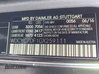 2016 Mercedes-Benz G 63 AMG z VIN WDCYC7DF1GX259111, wystawiony jako IAAI lot #42077831 z przebiegiem 58 827 mil mil oraz . Historia ofert i sprzedaży dostępna na DreamBid. Obrazek 9.