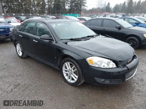 2008 Chevrolet Impala LTZ with VIN 2G1WU583489200044, listed as a IAAI auction lot 41841963 with 125,263 mi miles and . Bid and sale history available at DreamBid. Image 1.