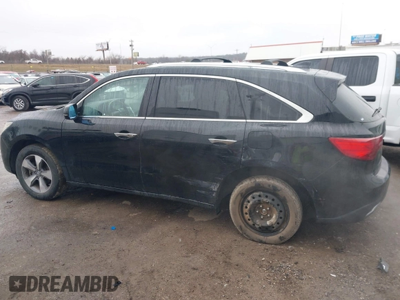 2014 Acura MDX with VIN 5FRYD4H28EB010111, listed as a IAAI auction lot 41529512 with 152,782 mi miles. Bid and sale history available at carsss.com. Image 14.