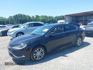 2015 Chrysler 200 Limited with VIN 1C3CCCAB1FN611418, listed as a IAAI auction lot 42507860 with 168,625 mi miles and . Bid and sale history available at DreamBid. Image 17.