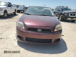 2007 Scion tC Spec with VIN JTKDE167970184208, listed as a Copart auction lot 52399535 with 158,416 mi miles and Salvage Title. Bid and sale history available at carsss.com. Image 5.