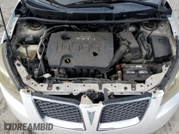2010 Pontiac Vibe w/1SA with VIN 5Y2SP6E83AZ417938, listed as a Copart auction lot 69942564 with 327,093 mi miles and Non Repairable. Bid and sale history available at carsss.com. Image 11.