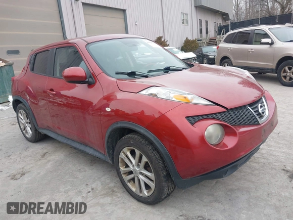 2012 Nissan Juke SV with VIN JN8AF5MVXCT118845, listed as a IAAI auction lot 41525975 with 194,121 mi miles. Bid and sale history available at carsss.com. Image 1.