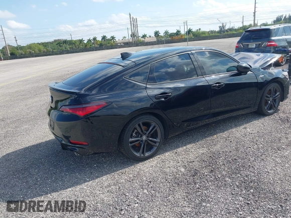 2024 Acura Integra w/A-Spec Package z VIN 19UDE4H38RA001916, wystawiony jako IAAI lot #40412669 z przebiegiem 20 654 mil mil oraz . Historia ofert i sprzedaży dostępna na DreamBid. Obrazek 4.