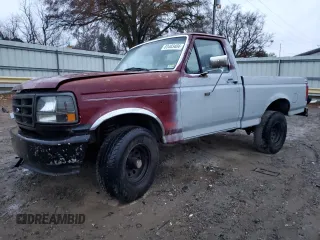 1993 Ford F-150 with VIN 1FTEF14Y8PNA72930, listed as a Copart auction lot 83403404 with 185,178 mi miles and Salvage Title. Bid and sale history available at DreamBid. Image 1.