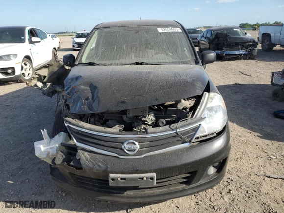 2011 Nissan Versa 1.8 SL with VIN 3N1BC1CP5BL488112, listed as a Copart auction lot 52654965 with 0 mi miles and Salvage Title. Bid and sale history available at carsss.com. Image 5.