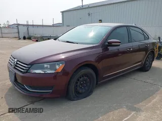 2013 Volkswagen Passat Wolfsburg Edition with VIN 1VWAP7A37DC021415, listed as a IAAI auction lot 42402557 with 145,025 mi miles and . Bid and sale history available at DreamBid. Image 2.