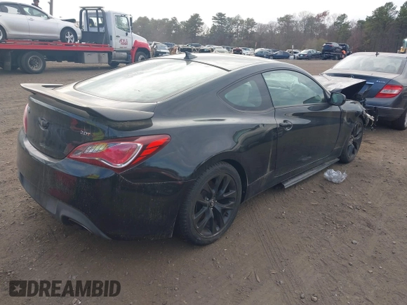 2013 Hyundai Genesis Coupe Premium with VIN KMHHT6KD7DU079819, listed as a IAAI auction lot 40863494 with 111,012 mi miles and . Bid and sale history available at DreamBid. Image 4.