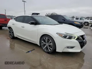 2018 Nissan Maxima SR with VIN 1N4AA6AP4JC383639, listed as a Copart auction lot 44697945 with 93,159 mi miles and Salvage Title. Bid and sale history available at carsss.com. Image 4.