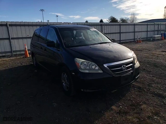 2007 Honda Odyssey EX-L with VIN 5FNRL38627B032145, listed as a Copart auction lot 47981985 with 165,125 mi miles and Salvage Title. Bid and sale history available at carsss.com. Image 11.