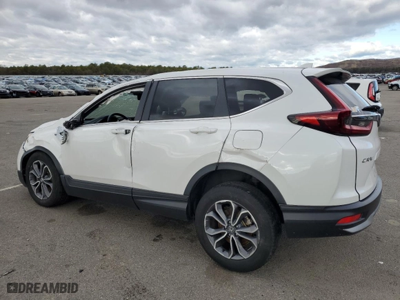 2022 Honda CR-V Hybrid EX-L with VIN 5J6RT6H84NL056924, listed as a Copart auction lot 86437804 with 26,764 mi miles and Salvage Title. Bid and sale history available at carsss.com. Image 2.