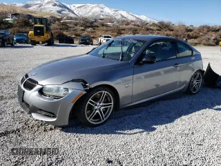 2011 BMW 3 Series 335is with VIN WBAKG1C59BE618678, listed as a Copart auction lot 44433155 with Not Provided miles and Salvage Title. Bid and sale history available at carsss.com. Image 1.