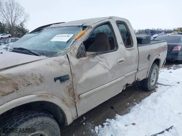 1998 Ford F-150 Standard with VIN 1FTZX18W4WNB04665, listed as a IAAI auction lot 41255136 with 182,272 mi miles. Bid and sale history available at carsss.com. Image 12.