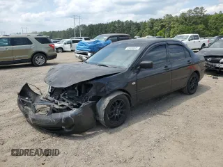 2006 Mitsubishi Lancer ES with VIN JA3AJ26E66U062230, listed as a Copart auction lot 53468845 with 146,858 mi miles and Salvage Title. Bid and sale history available at DreamBid. Image 1.
