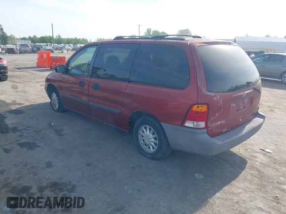 1999 Ford Windstar LX with VIN 2FMZA5140XBA73795, listed as a IAAI auction lot 42094928 with 204,556 mi miles and . Bid and sale history available at carsss.com. Image 3.