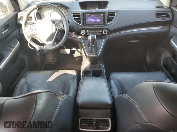 2015 Honda CR-V EX-L with VIN 2HKRM3H70FH504557, listed as a Copart auction lot 52463125 with 132,209 mi miles and Salvage Title. Bid and sale history available at carsss.com. Image 8.