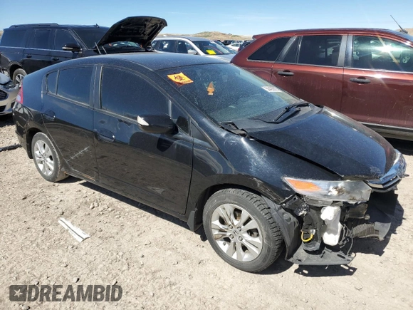 2012 Honda Insight EX with VIN JHMZE2H70CS004823, listed as a Copart auction lot 50429635 with 122,237 mi miles and Salvage title. Bid and sale history available at DreamBid. Image 4.