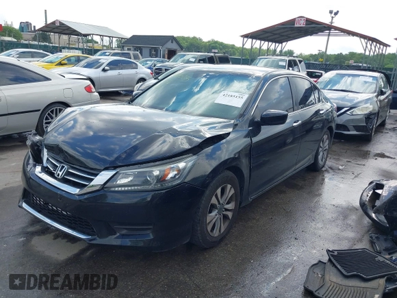 2014 Honda Accord LX z VIN 1HGCR2F3XEA166920, wystawiony jako IAAI lot #42185155 z przebiegiem 147 206 mil mil oraz . Historia ofert i sprzedaży dostępna na DreamBid. Obrazek 2.