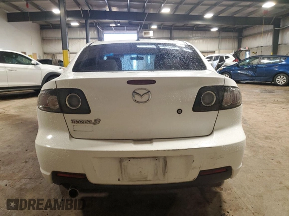 2007 Mazda 3 i Touring with VIN JM1BK32G971669774, listed as a Copart auction lot 51619175 with 136,198 mi miles and Salvage Title. Bid and sale history available at DreamBid. Image 6.
