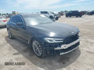 2021 BMW 5 Series 530i with VIN WBA53BH09MWX27909, listed as a IAAI auction lot 42315030 with 35,238 mi miles and . Bid and sale history available at DreamBid. Image 1.